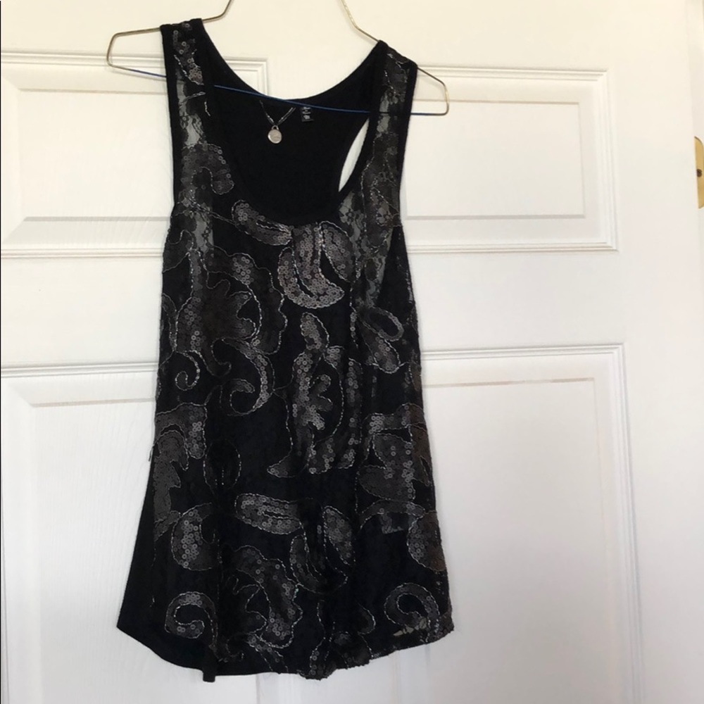 Black Buckle Tank